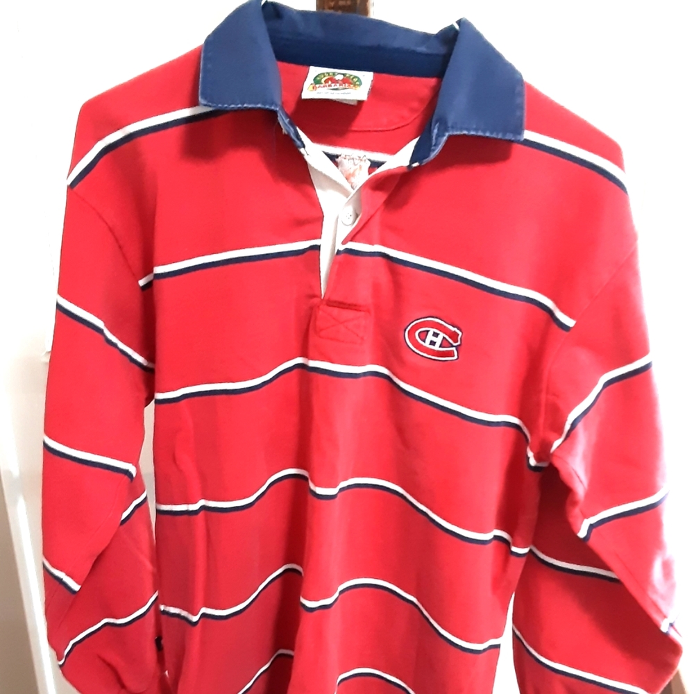 Montreal Canadiens Rugby Shirt Barbarian brand